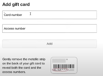Target Gift Card not working
