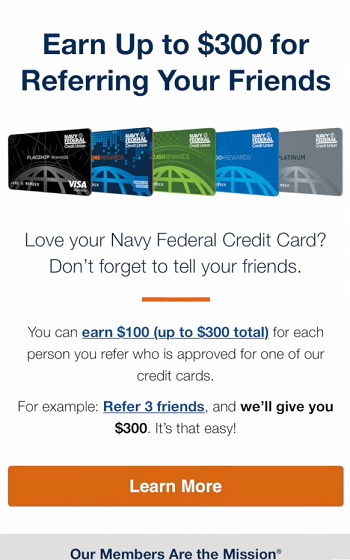 How to send Navy Federal Referral